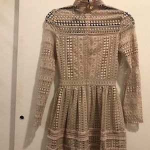 All Saints Eyelet Dress